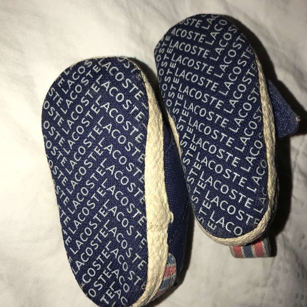 Baby Lacoste shoes